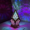 Bohemian Star Projector LED Table Lamp with Colorful 3D Light Effect