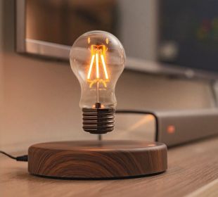 Magnetic Levitation Floating LED Light Bulb Lamp with Touch Control