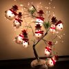 10 LED Snowman Christmas Garland String Lights – Festive Holiday Décor