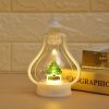 Portable LED Christmas Table Light – Santa, Snowman, Elk & Angel Holiday Décor