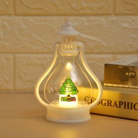 Portable LED Christmas Table Light – Santa, Snowman, Elk & Angel Holiday Décor
