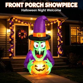 Giant Lighted Halloween Inflatable Decoration with Powerful Blower