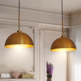 41" Copper Double Pendant Light – Modern Industrial Adjustable Fixture