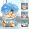 Rechargeable Crystal Rose Touch Table Lamp | 3-Color Dimmable