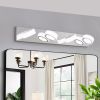 29-Inch Modern 4-Light LED Chrome Bathroom Vanity Light