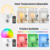 Brightown E26 Rechargeable Light Bulb with Remote and Timer