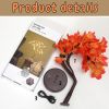 Artificial Autumn Lighting Maple Tree 24 LED Thanksgiving Decoration Desk Lamp Battery USB Power Supply Autumn Harvest Home Decoration Wedding Party G