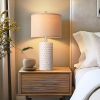 Modern Ceramic Table Lamp Set of 2 Table Lamps for Living Room
