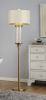62.25-Inch Pluviam Crystal Floor Lamp with Matte Gold Finish