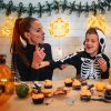 3-Pack LED Halloween Window Lights with Suction Cups