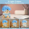 Rechargeable Crystal Rose Touch Table Lamp | 3-Color Dimmable