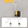 2-Pack Amber Candle LED Night Lights with Dusk-to-Dawn Sensor