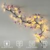 Vine Light with Butterfly 48LED 5.9FT Enchanted Wall Decoration Vine Lights 8 Light Modes for Indoor Home Wall Decoration(Warm White)