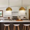 41" Copper Double Pendant Light – Modern Industrial Adjustable Fixture