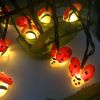 Solar Ladybug String Lights – 20 LED Waterproof Outdoor Garden Lights
