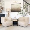 Imperial Floor Lamp Beige & Natural