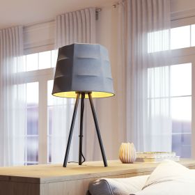 Mozzi Gray and Black Table Lamp