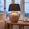 Basil Black Ceramic Table Lamp