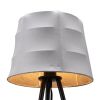 Mozzi Gray and Black Table Lamp