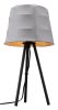 Mozzi Gray and Black Table Lamp