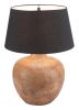 Basil Black Ceramic Table Lamp