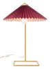 Charo Red and Gold Art Deco Table Lamp