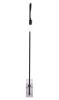 Lancia Black Floor Lamp with Marble Base