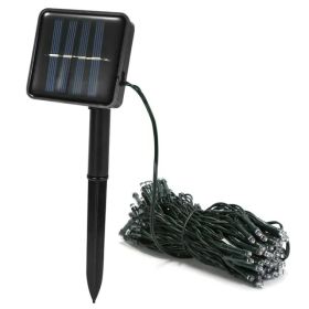 Solar String Lights LED Solar Power Fairy String Light 12M (Option: Cool White)