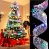 100 LED Christmas Tree Ribbon Lights – 32FT Battery Operated
