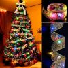 100 LED Christmas Tree Ribbon Lights – 32FT Battery Operated
