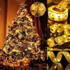 100 LED Christmas Tree Ribbon Lights – 32FT Battery Operated