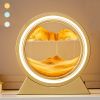 3D Hourglass LED Lamp 360° Moving Sand Art Table Lamp Sandscapes Quicksand Night Light Living Room Accessories Home Decor Gifts